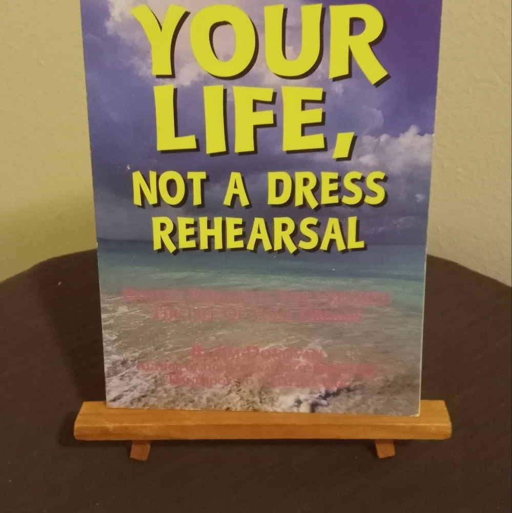 "This is Your Life, Not a Dress Rehearsal" ~ Free Shipping! ☆ NWT